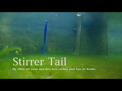 GrubTail Vivo Percha Trucha Pike Lado suave artificial Jig Head Sombra de silicona de baño