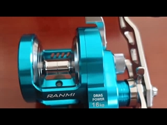 RYOBI BT Reel de pesca de movimiento lento y tirón máximo 16 kg Pesca en aguas profundas